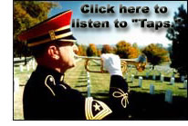 A bugler from the U.S. Army Band.  Click to hear 'Taps'
